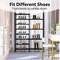 9-Tier Shoe Rack Shoe Shelf Organizer 24 Pairs Shoes Boots Storage Organizer